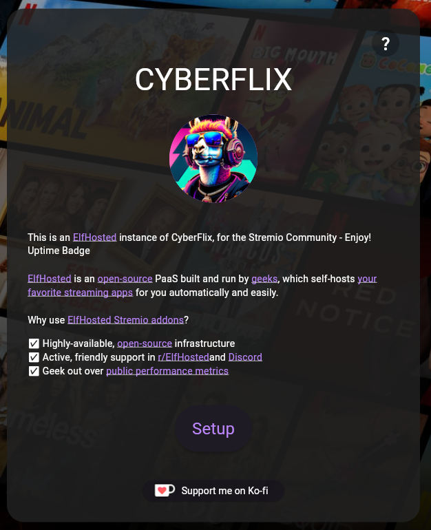 CyberFlix Setup