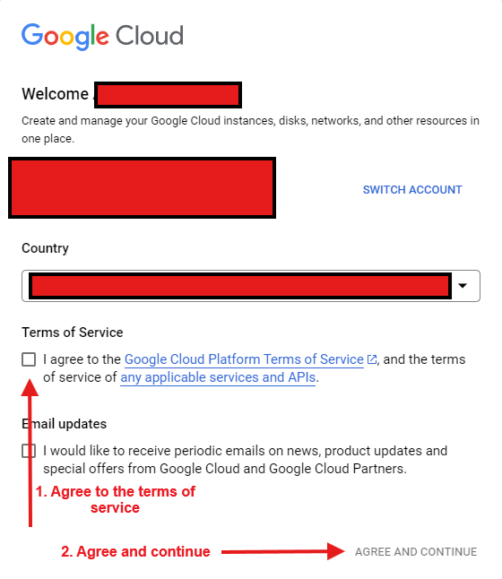 Google Cloud Console